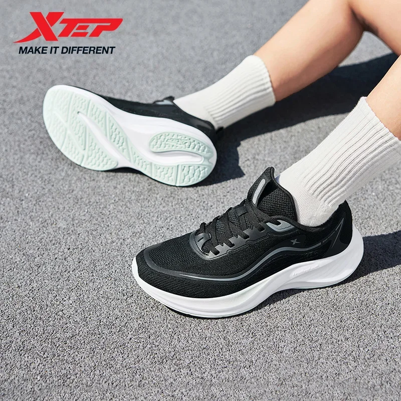 Xtep Running Shoes 2026 New Cushioning Non-Slip Soft Shock Absorption Comfortable Jogging Sneakers For Female 875318110041