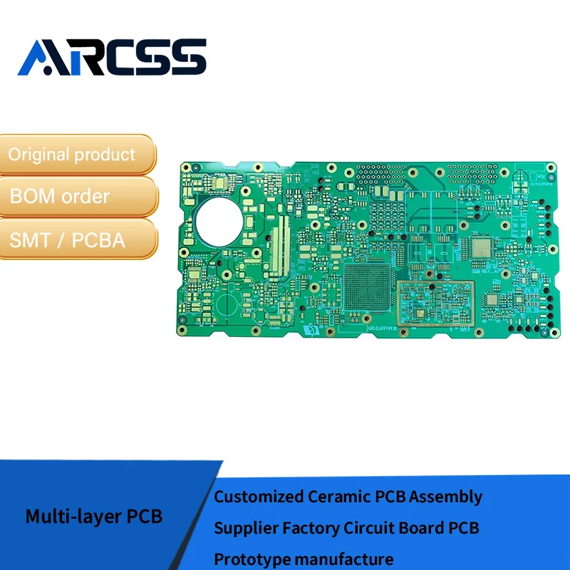 

Customized Ceramic PCB Assembly Supplier Factory Circuit Board PCB Prototype manufacture