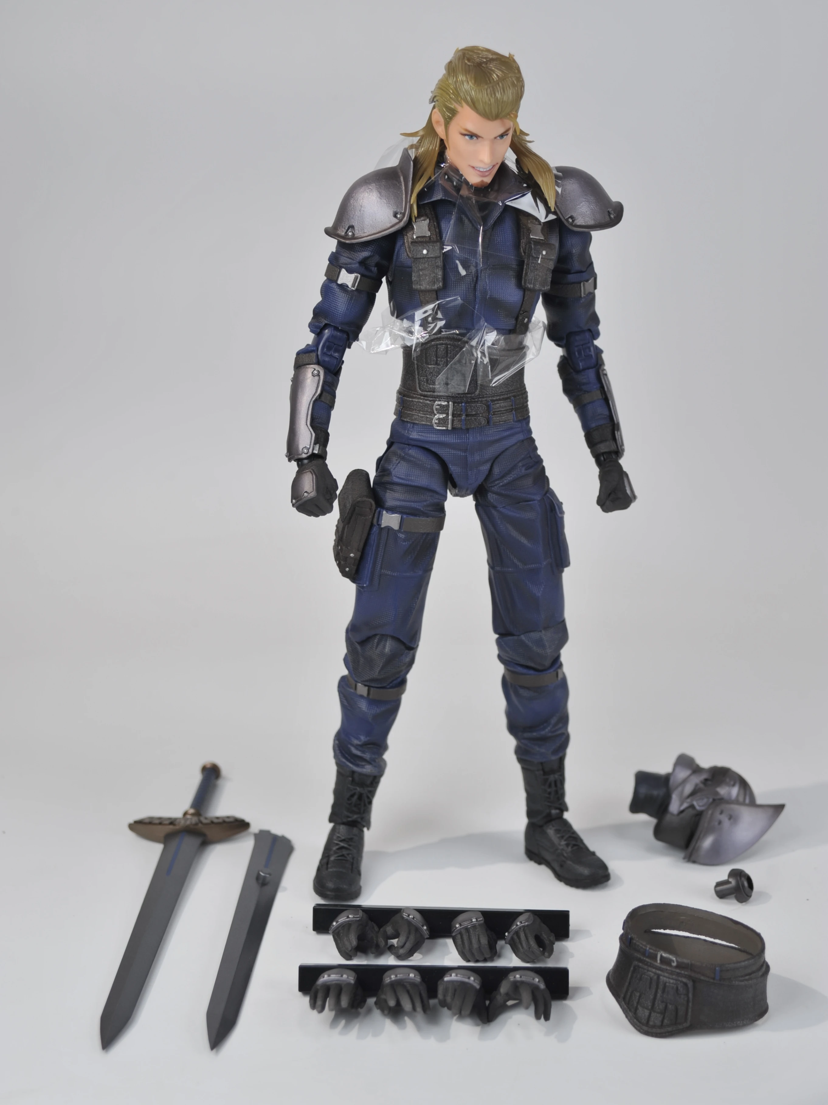 Se Pa Sculpt Final Fantasy 7 Remake Ff7 Play Arts Kai Roche Loose Action Figure