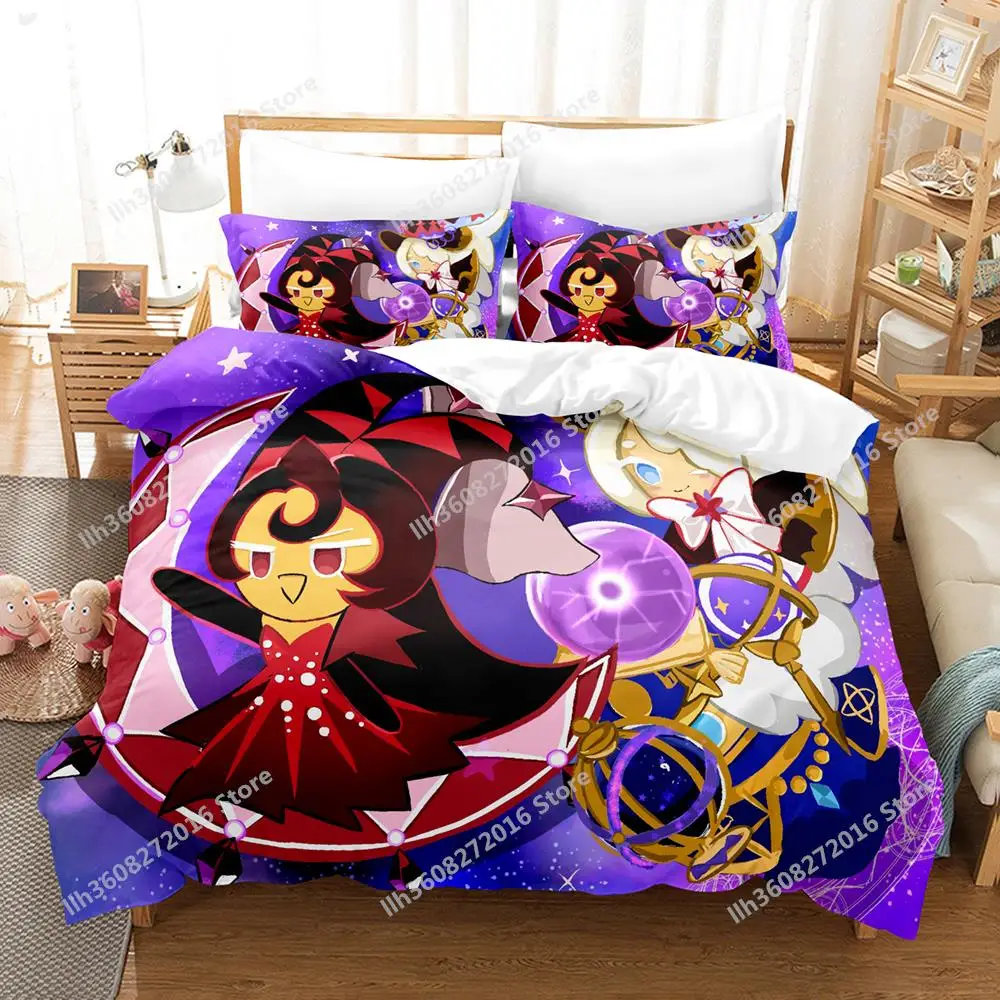 3D Printing Game Cookie Run OvenBreak Bedding Set Single Twin Full Queen King Size Bed Set Adult Kid Bedroom Duvet cover Sets