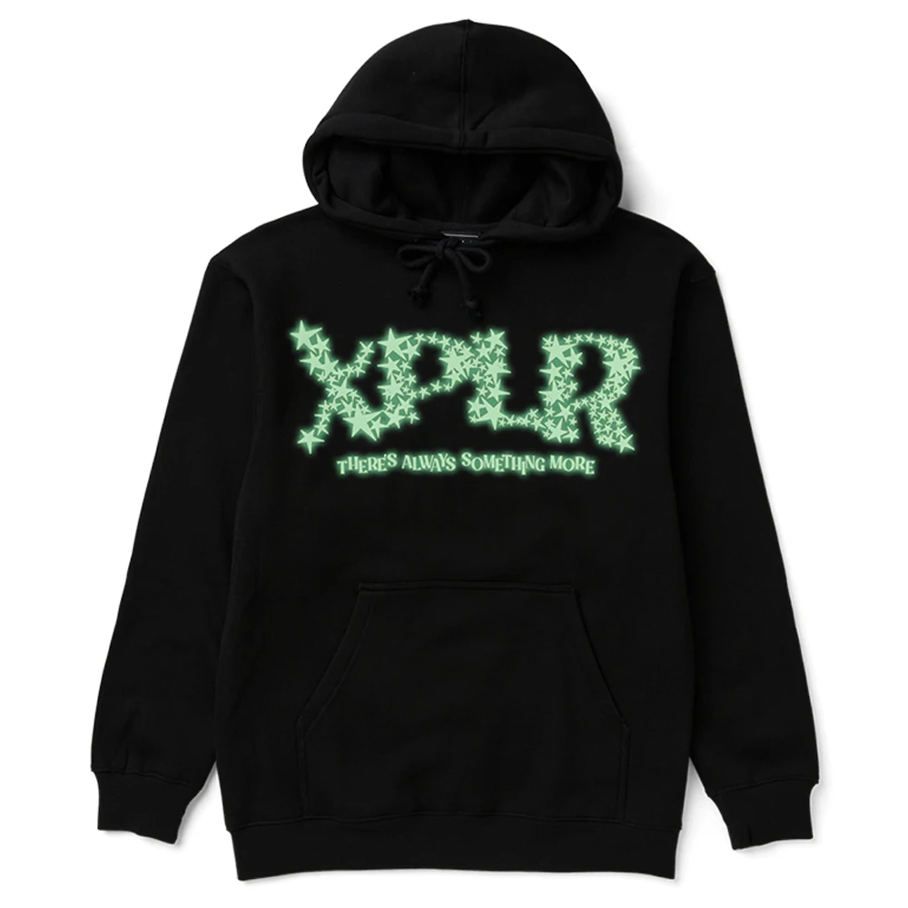 

Sam and Colby XPLR Glow In The Dark Stars Hoodie Long Sleeve Streetwear Men Women Sweatshirt 2023 New Logo Couple Clothes