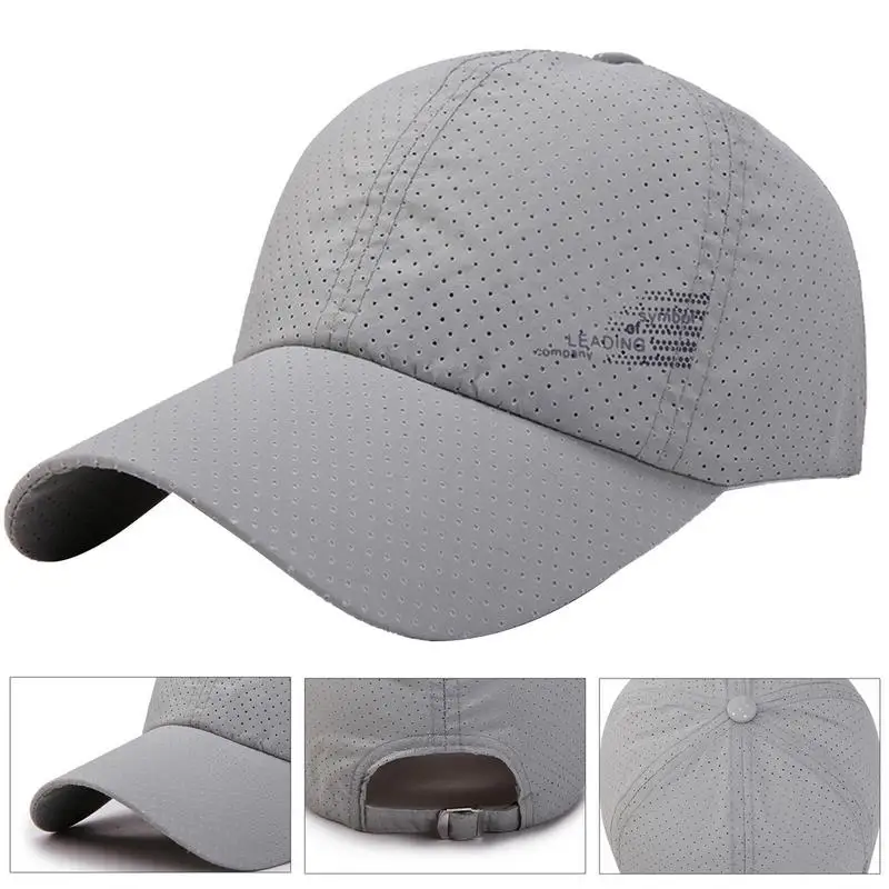 Sun Shade Mini Holes Breathable Running Caps Sports-et-leisure Velvet Tennis Women\'s Caps Golf Men\'s Hats For Summer Beach