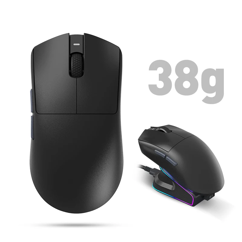 

Wholesale Dual 8k Single 8K Ergonomic Mouse 300mAh Rechargeable 26000DPI Adjustable Optical Game Wireless Mouse For Laptop