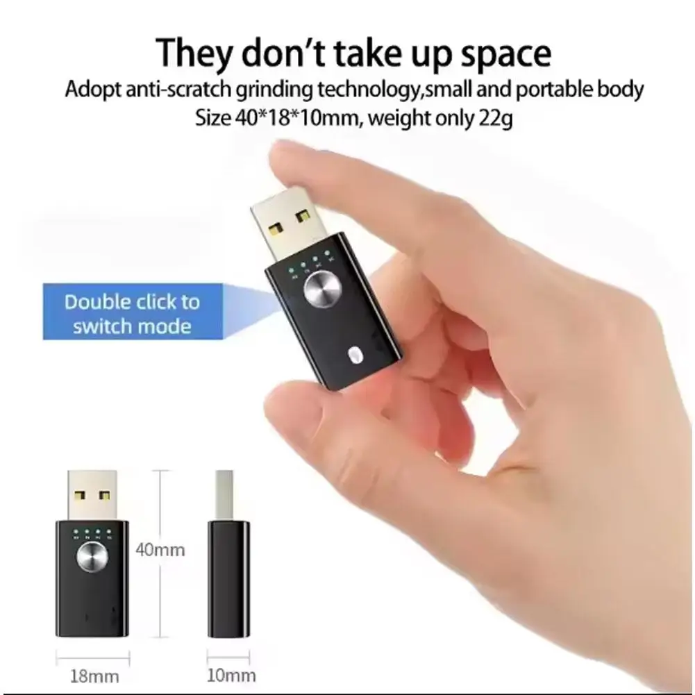 

4-в-1 USB Bluetooth приемник 5,1 Bluetooth аудио адаптер внешний звук Bluetooth передатчик приемник карта с ПК E8L2