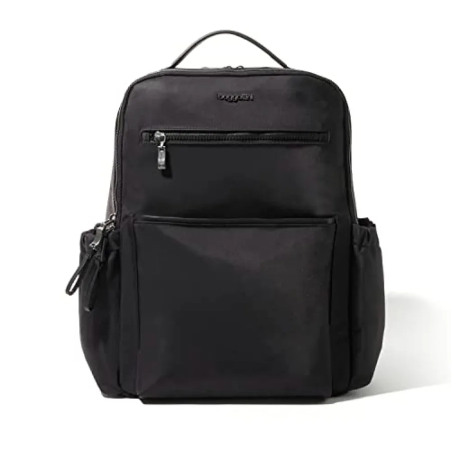

Рюкзак для ноутбука Tribeca Expandable 15x11, легкий, с RFID-защитой, для работы и путешествий, с креплением на ручку чемодана