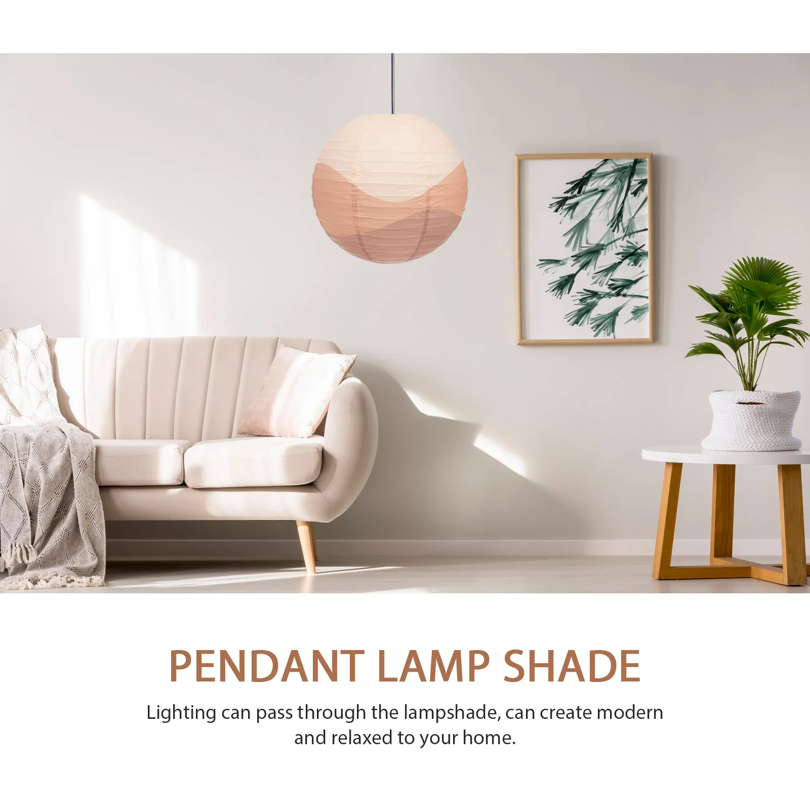 

Hanging Paper Lampshade Modern Atmosphere Creator Japanese Lantern for Home Decoration Paper Lamp Shade