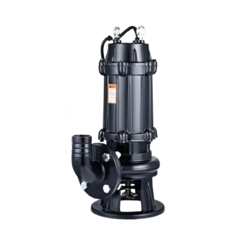 Bomba de aguas residuales sumergible centrífuga industrial para tratamiento de deshidratación de alta presión de aguas residuales y sucias