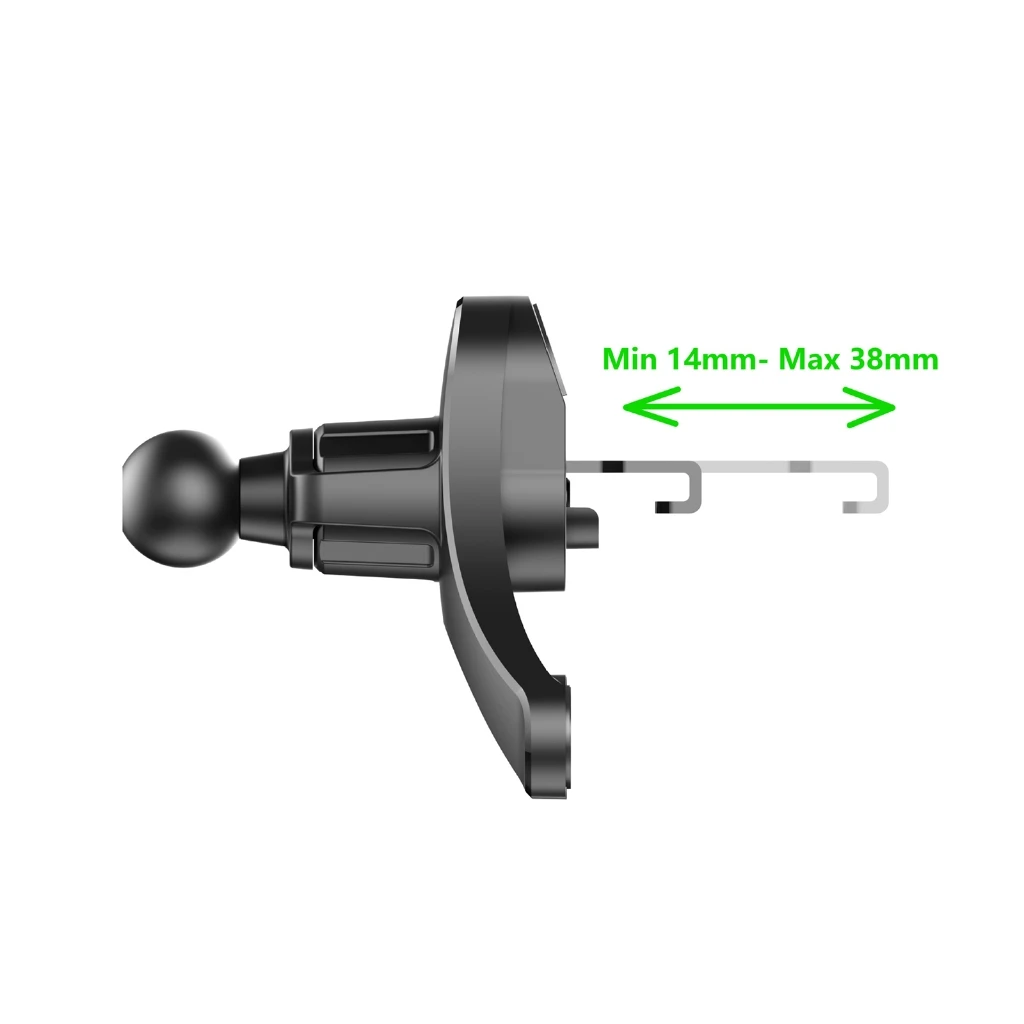 Xe Hơi Air Vent Clip Bóng Đầu Giá Đỡ Điện Thoại Đế Hỗ Trợ Đứng Phụ Kiện Sạc ĐTDĐ Chân Đế Kẹp Chống Sốc