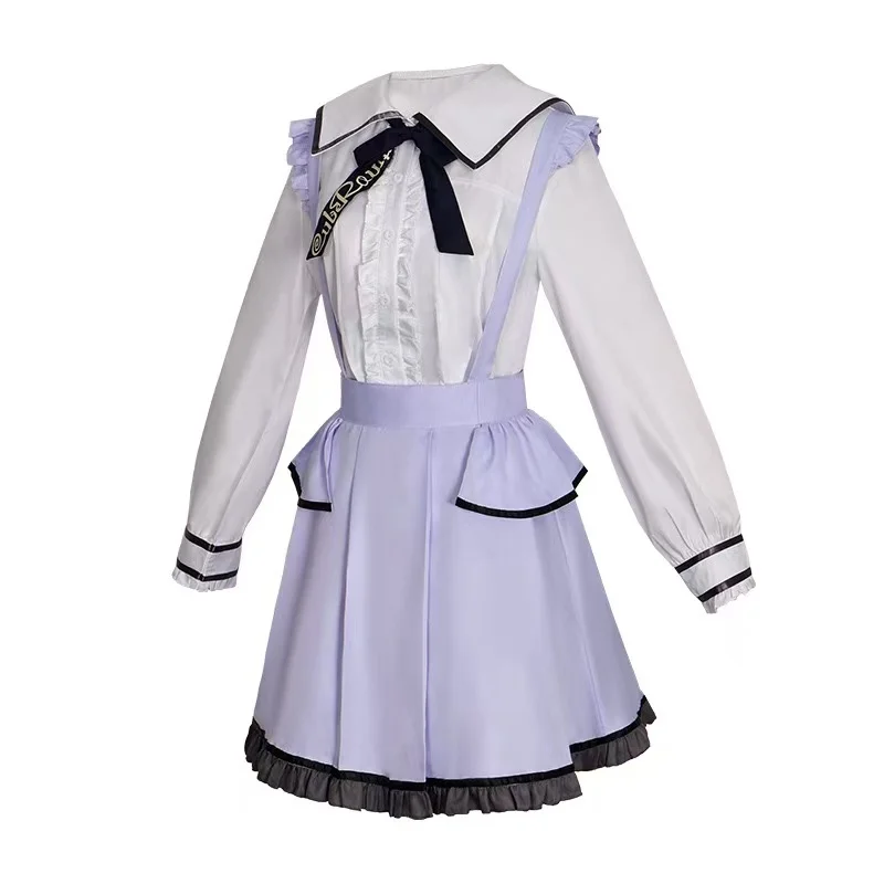 Cosplaykostuum feat Akiyama Casual Outfit Anime Halloween Kerstset met pruik