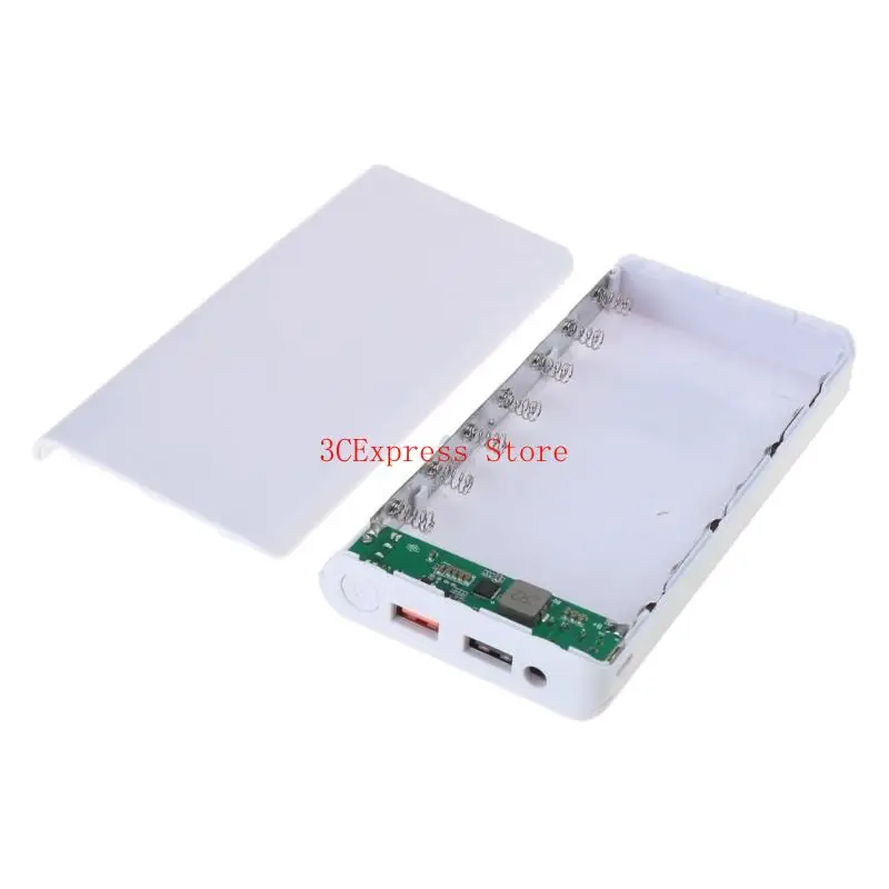 Прочный двойной USB Output Diy 7x18650 Батарея для корпуса для вывода 9 В/12 В пластиковая зарядка.