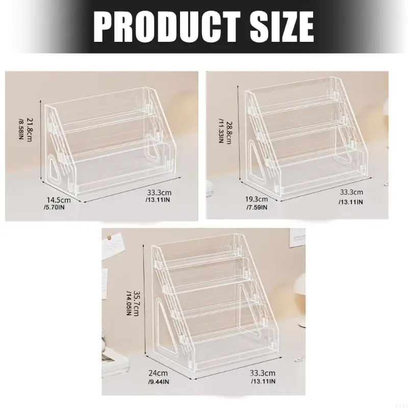 Multilayer Trading Card Stand Stand Clear Acrylic Card Display Shelf For Collectible Baseball Basketball Trading Cards F19E