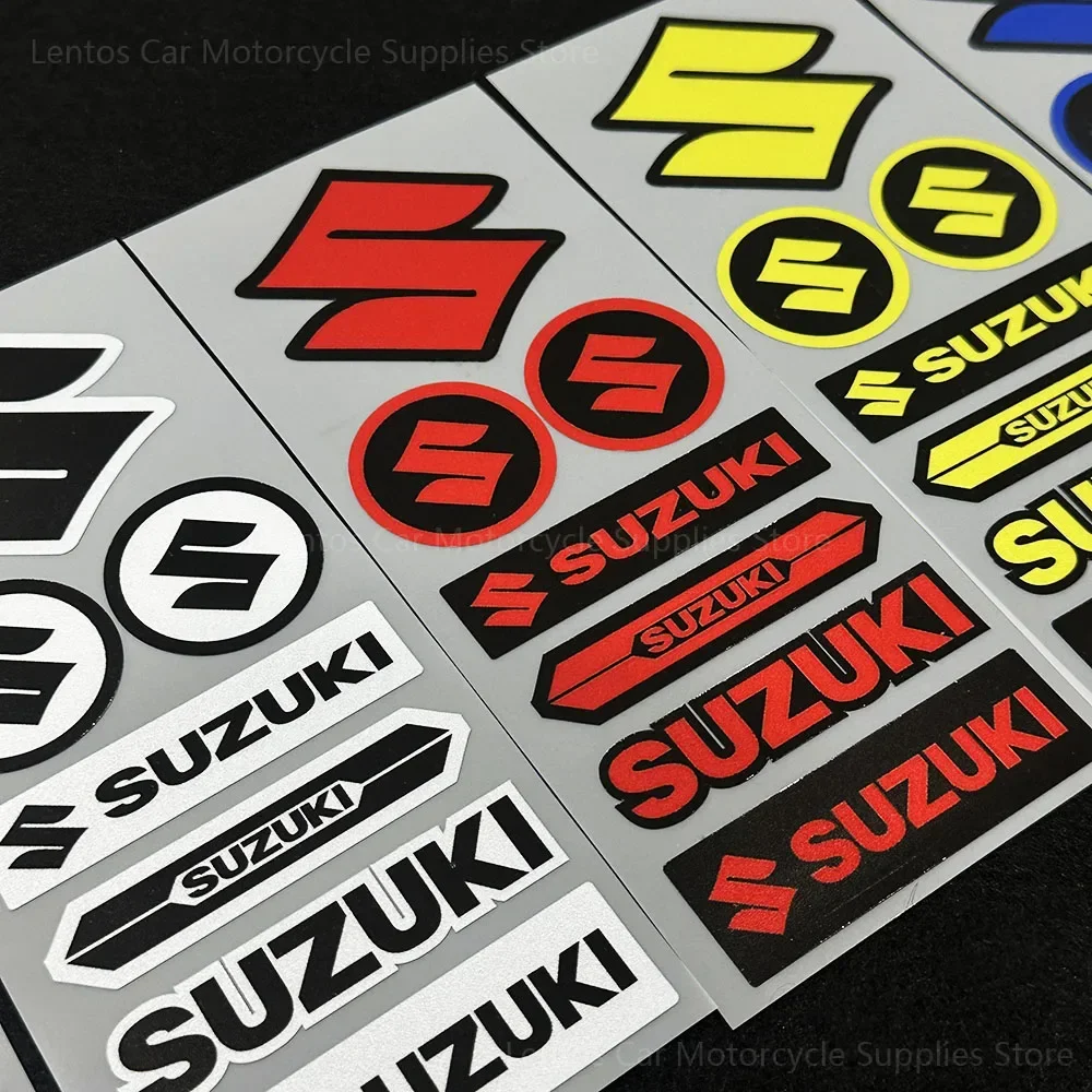 

Universal Motorcycle Reflective Decal Waterproof Car Logo Sticker Shock Absorption Lacquer Guard for Suzuki Pedal Body Decor