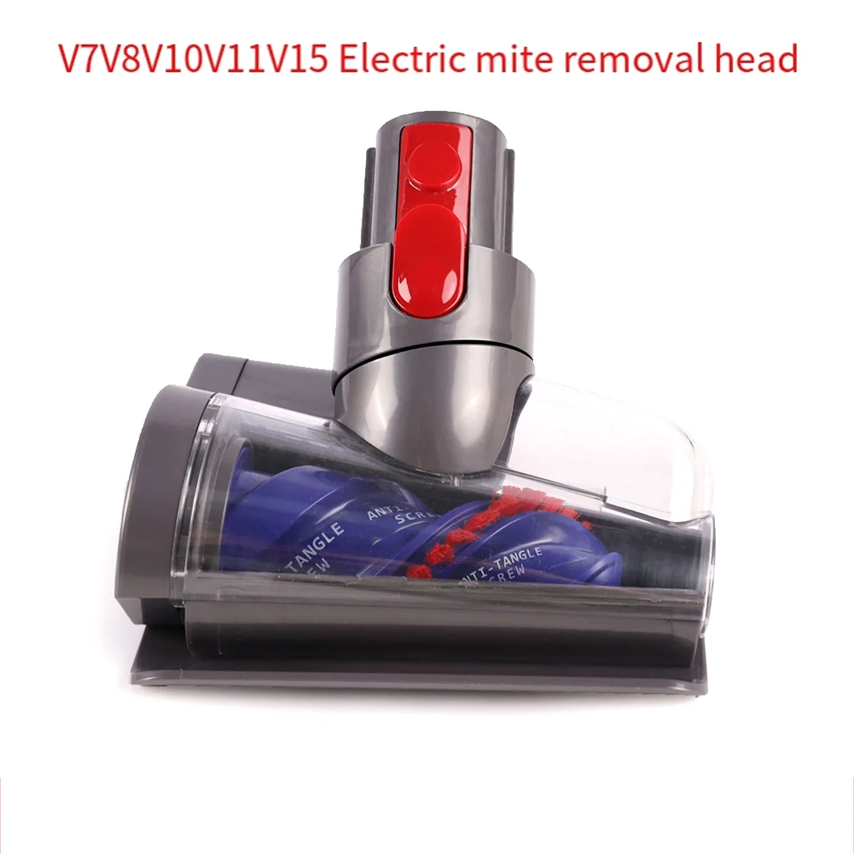 popular Motorized Tool Brush Head for Dyson V7 V8 V10 V11 V15 Vacuum Cleaner Mite Removal Suction Head Parts- for Sofas, Beds