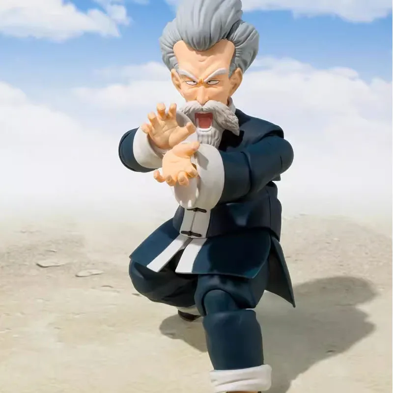 Bandai Echt SHF Dragon Ball JUCKIE-CHUN Kame Sennin Anime Action Figure Collectible Model Speelgoed Ornamenten Gift Kinderen Kids
