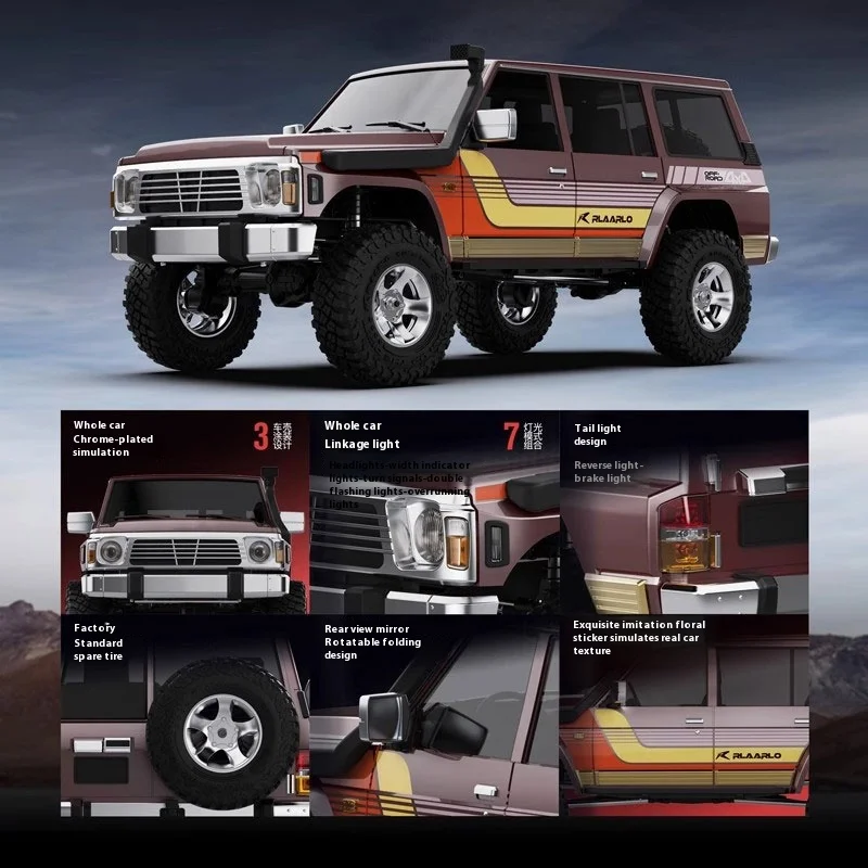 

Tk07 1/7 4WD RC автомобиль моделирование электрические автомобили с дистанционным управлением двухскоростной дифференциал альпинистский внедорожник игрушка для мальчика в подарок