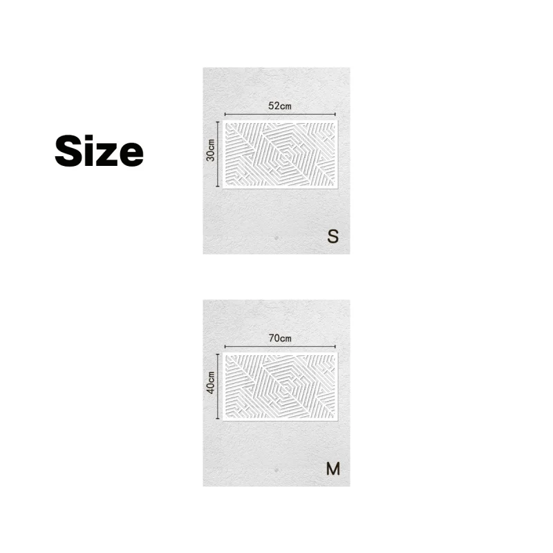 Geometric Hexagon Wall Stencil 50-70cm Reusable Labyrinth Tile Template Wall Painting Large Scale Decorative Border Design