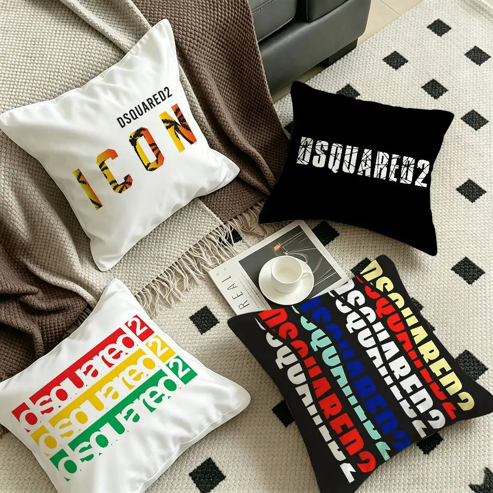 Design D-d-dsquared2S Cushion Cover Pillowcase Upholstery Sofa Throw Pillow Home Decor Pillowcas