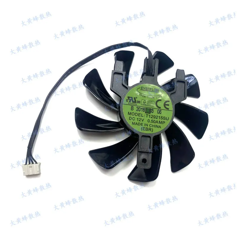 جديد لـ SAPPHIRE RX570 RX470D ITX Gaphics Video Card Cooling Fan T 129215 سو