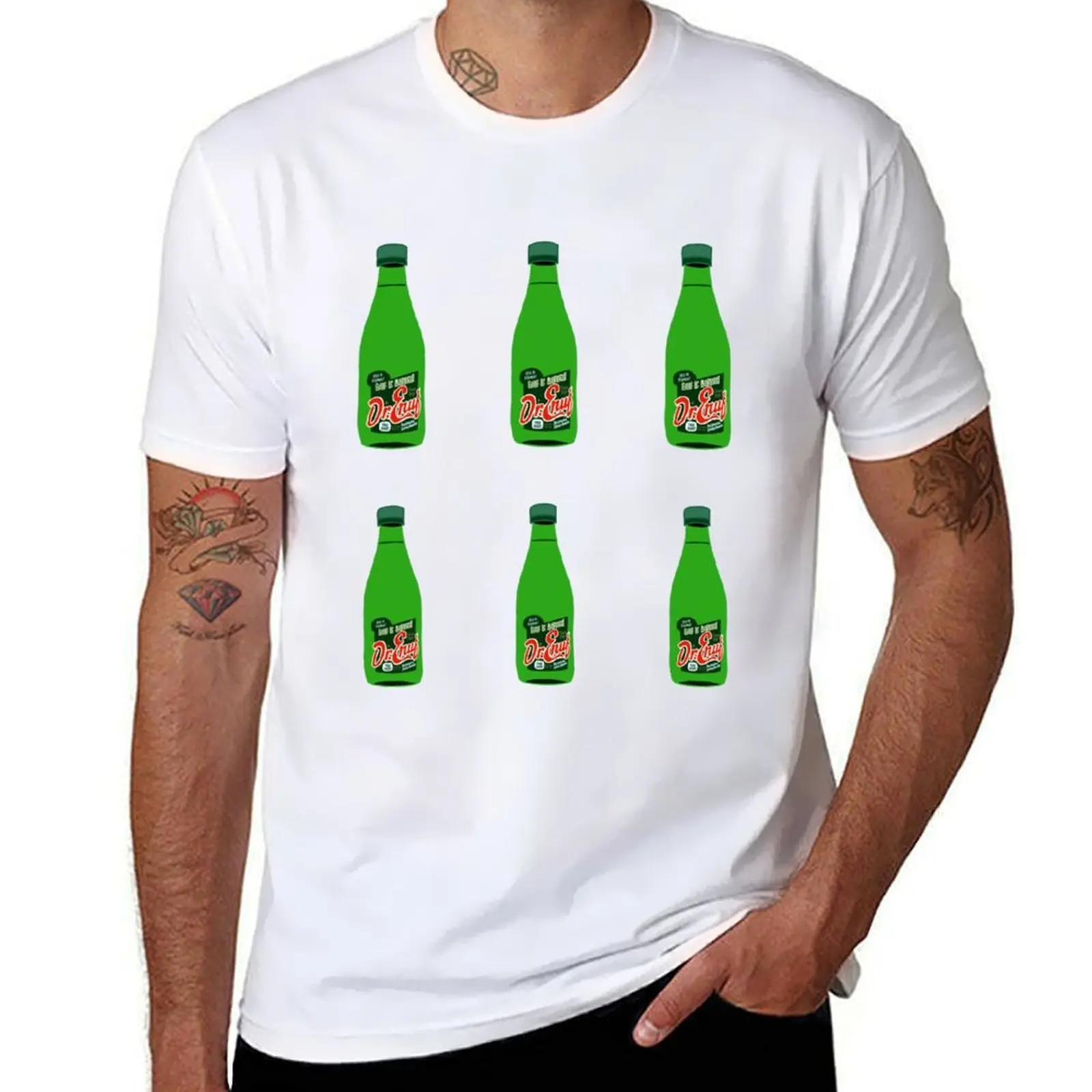 

Dr. Enuf Bottle Bundle T-Shirt man t shirt cotton anime tshirt T-Shirt