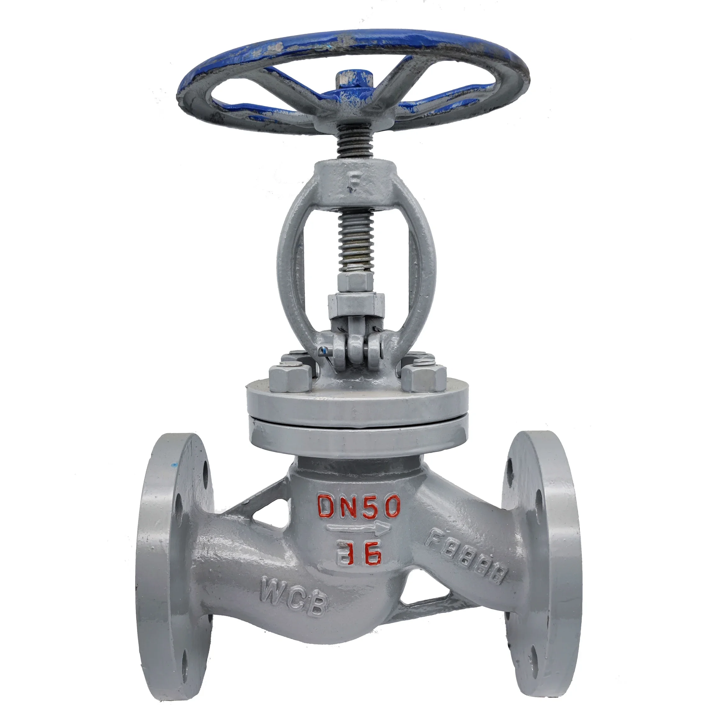 

J41H-16/25C cast steel flange globe valve steam thermal oil heavy-duty valve DN40 50 cast steel globe valve