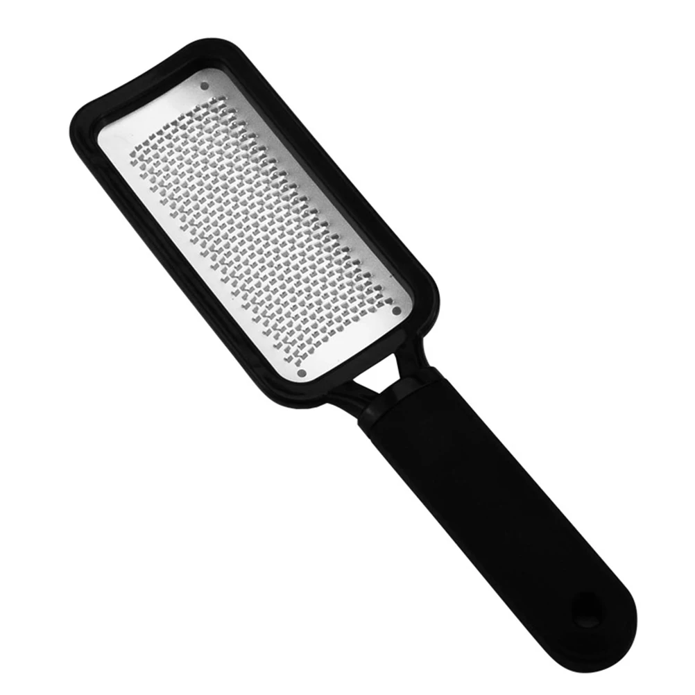 

2 шт. пилка для мозолей ног, полипропилен, отшелушивающее средство для удаления омертвевшей кожи, двухсторонний портативный аксессуар для ухода за педикюром, черный