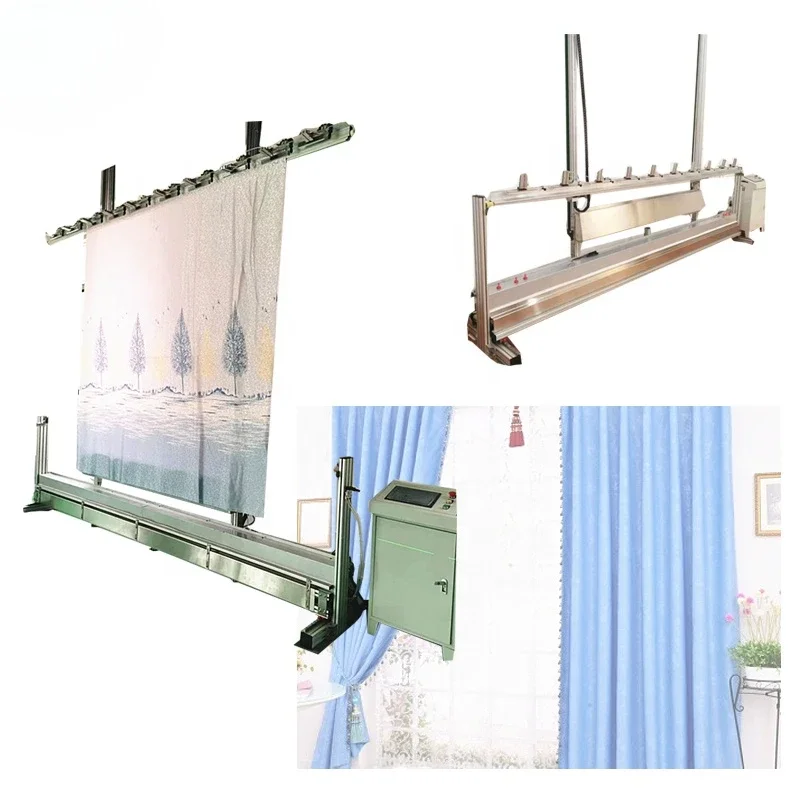 Tinsel curtain making machine bed curtain height ultrasonic setting cutting machine