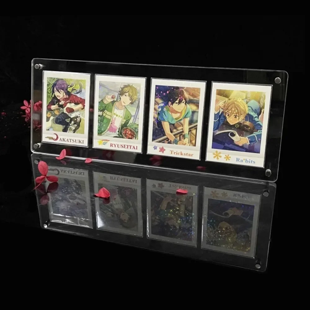 Display Stand Polaroid Picture Frame Can Be Put More Than Collection Card Pokemon/Yu-Gi-Oh/P.A Shot Extra Action Stuck Brick 1