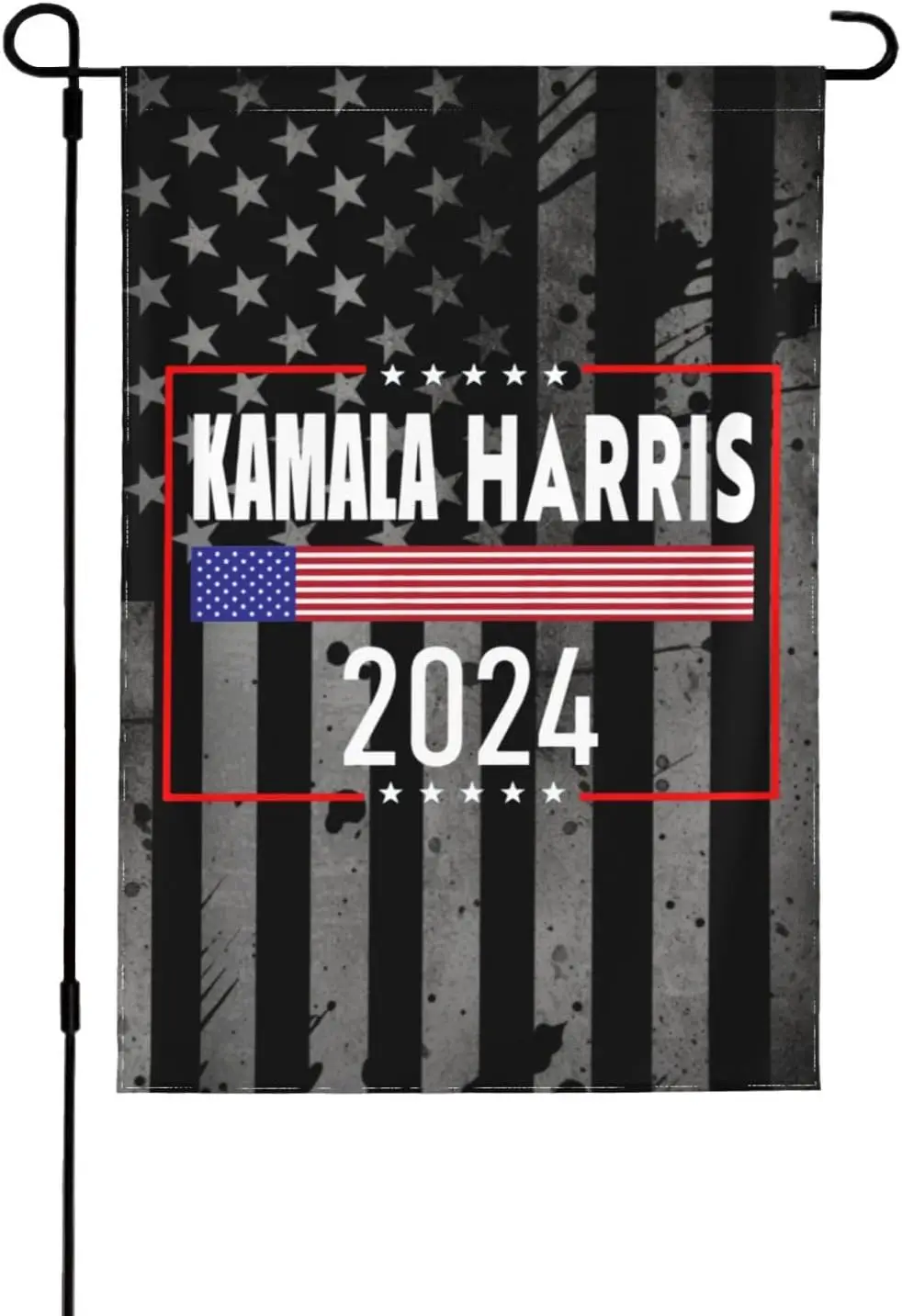 

Kamala Harris For President 2024 Garden Flag 12.5"X18" Double Sided Yard Flag Indoor Outdoor Banner Home Decoration