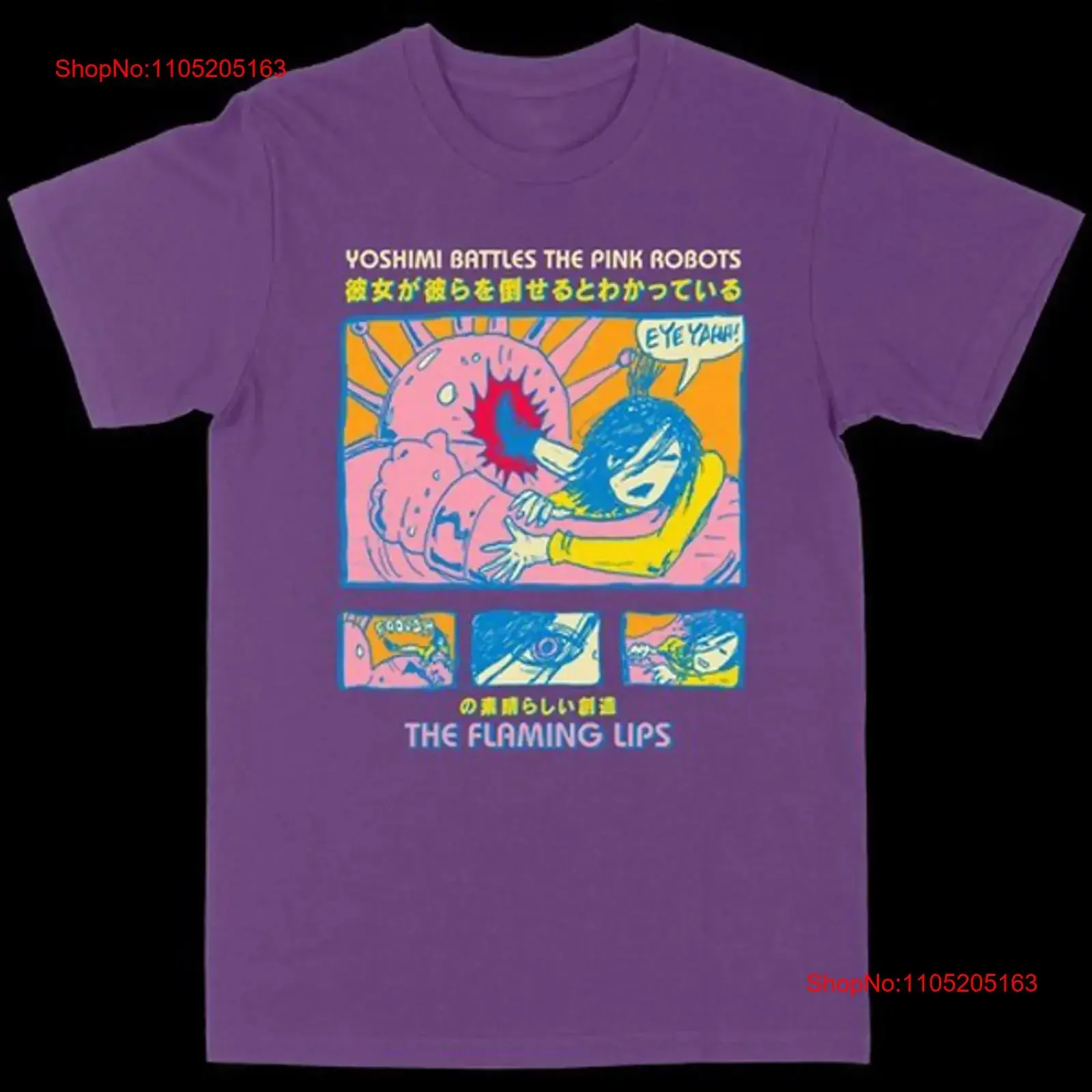 Popular The Flaming Lips Concert S 235XL T Shirt 14D883 vintage Washed Versatile fashion Casual Soft Top For Everyday Wear