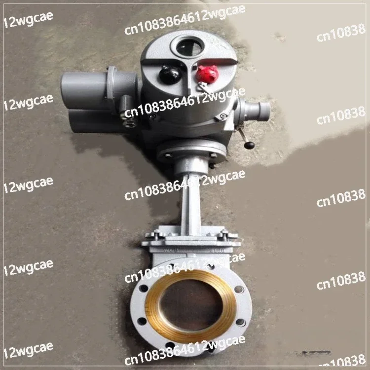 Knife gate valve actuator Z120 intelligent regulating electric slurry valve plug valve