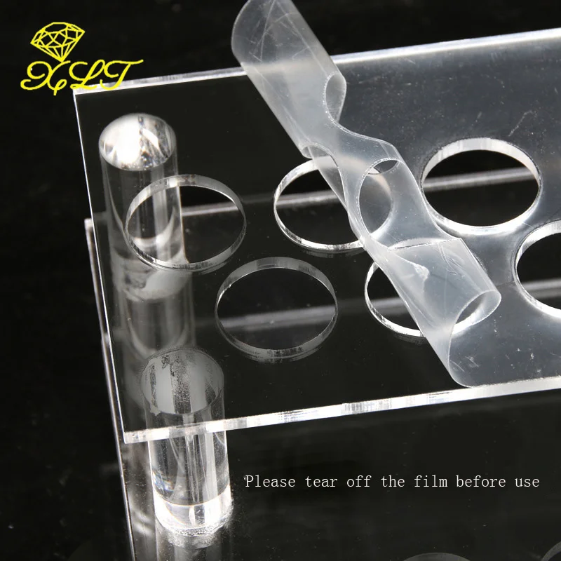 Acrylic 40-bit Lipstick Display Box Stand Transparent Cosmetic Display Stand Lip Gloss Storage Jewelry Boxes and Packaging