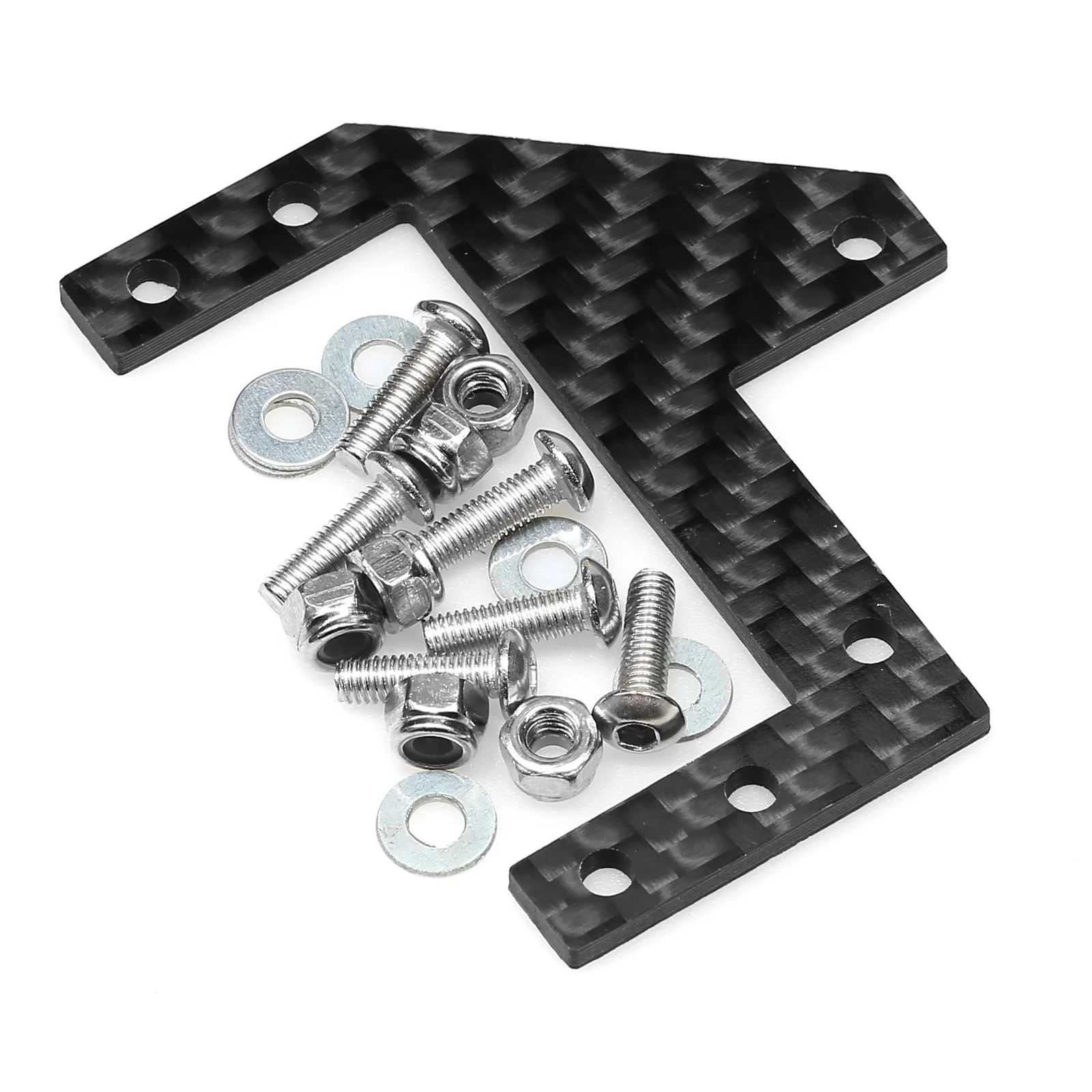 Carbon Fiber Servo Mount Plate For Tamiya CC01 CC-01 RC Car Upgrade Parts Accessories