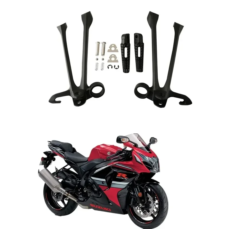 

For Suzuki GSXR 1000 2009-2016 Moto Rear Foot Pegs Footrest Bracket Moto Acsessories