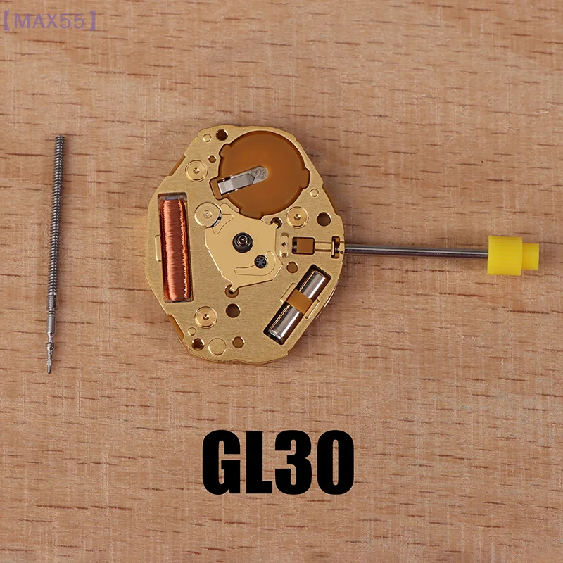 【MAX-55】Uhrwerk Zubehör GL30 Uhrwerk Japan Miyota GL30 Uhrwerk Reparaturzubehör 3-Zeiger-Uhrwerk