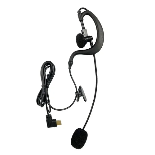 Imagen 2 del producto Casco de motocicleta con Bluetooth, walkie-talkie, auriculares de árbitro, interfaz tipo C, adecuado para V4C Plus, V6CPro +, V4 Plus, V6 Pro +