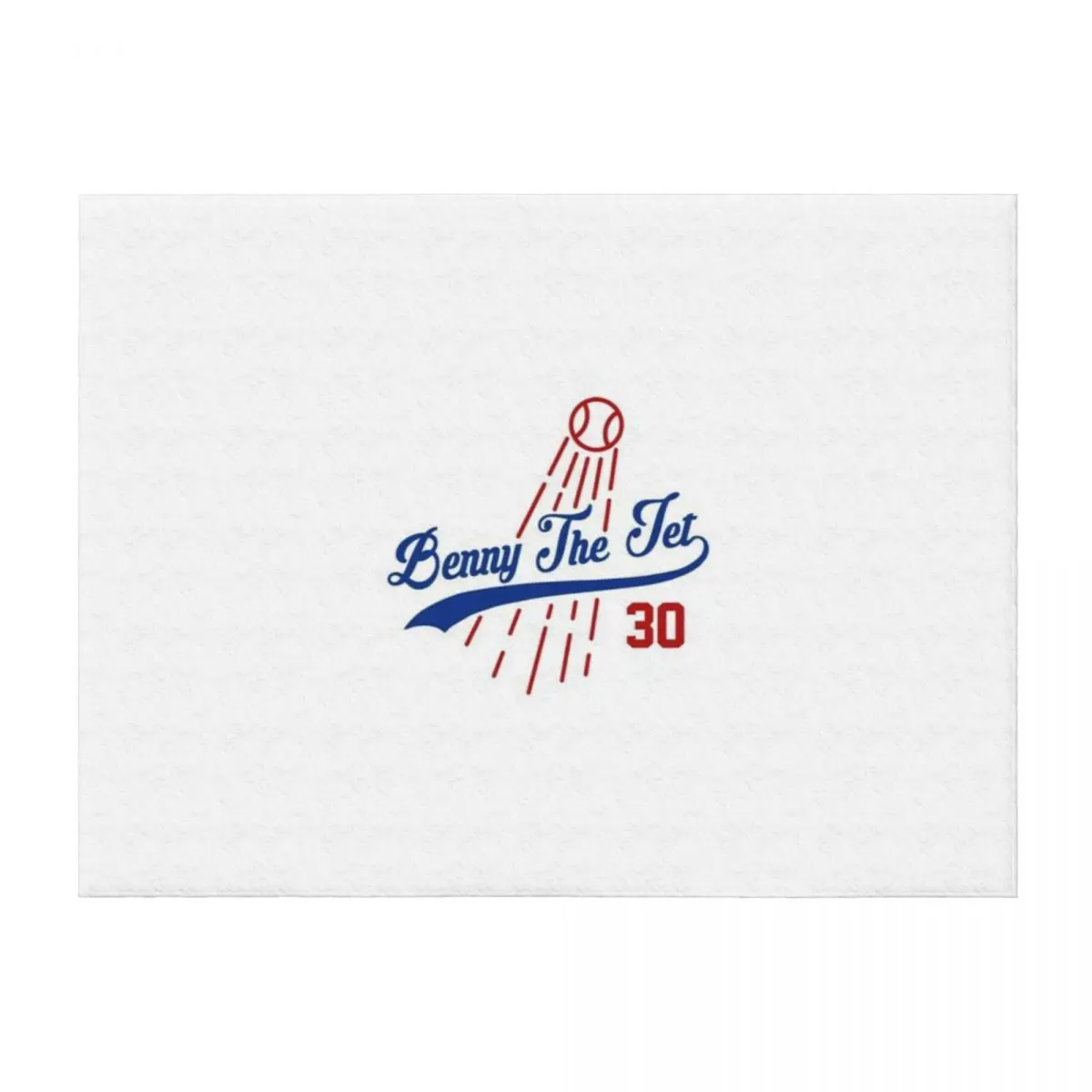 

Benny the Jet Rodriguez, The Sandlot Throw Blanket Personalized Gift Hairys Quilt Summer Beddings Blankets