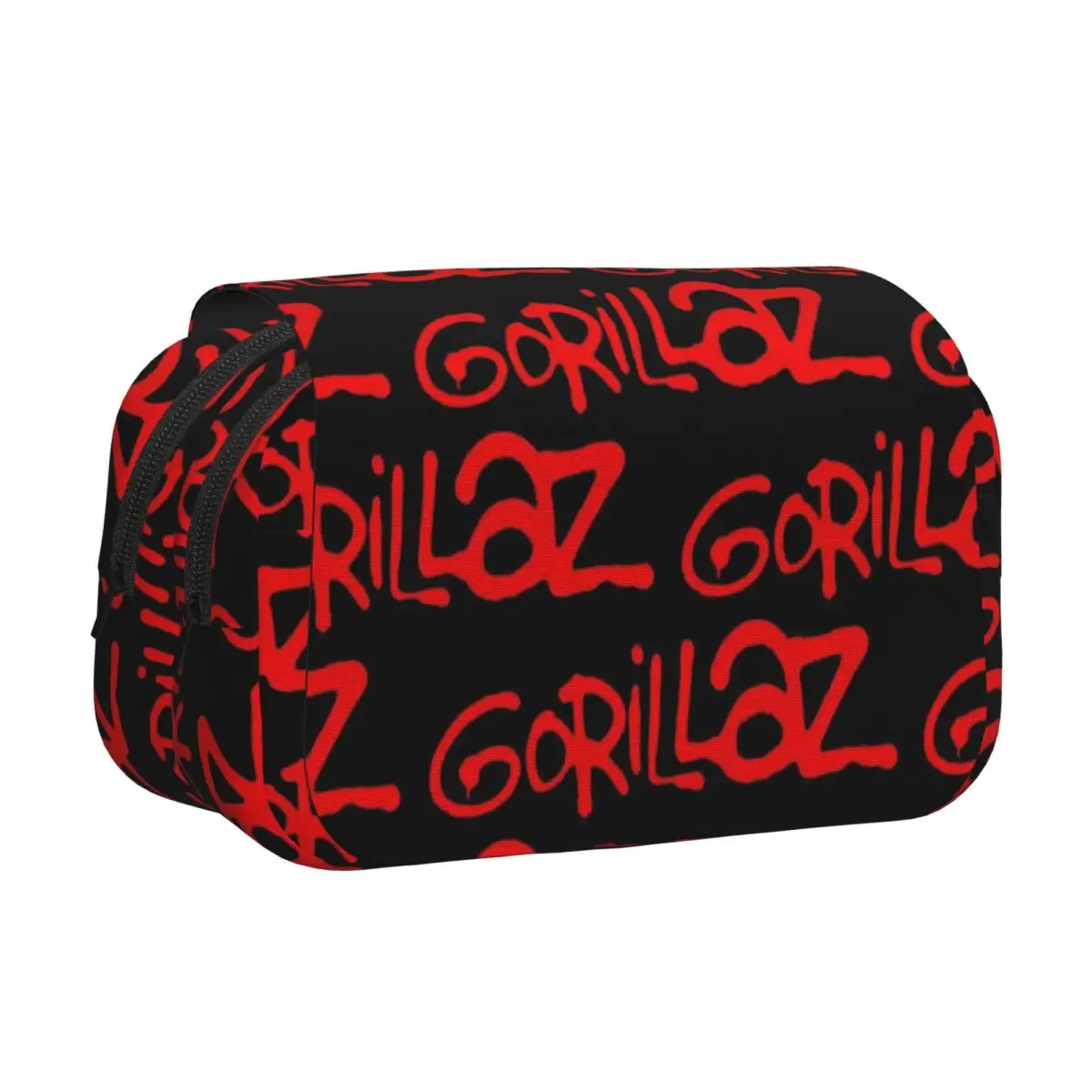 

Пеналы с символикой Gorillaz, кожаные пеналы-футляры с жестким корпусом, вместительные пеналы-коробки, сумки для карандашей для детей, подарки