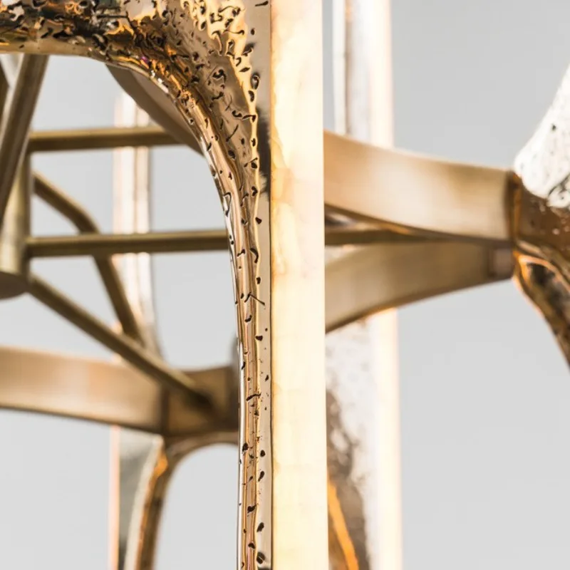 Japanese-style wabi-sabi wind medieval chandelier, bed and breakfast bedroom restaurant lamps