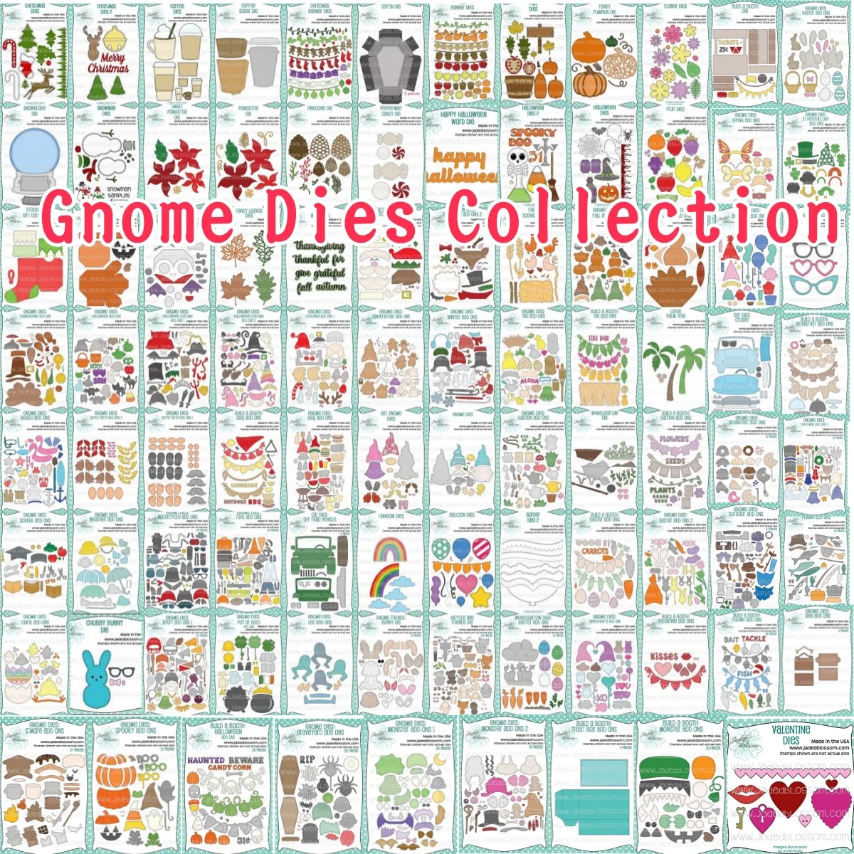

Craft Clearance Gnome Dies Collection Metal Cutting Dies DIY Scrapbook Embossed Make Paper Card Album Craft Template Supplies