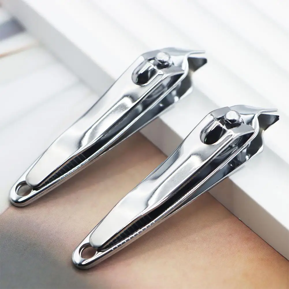 Coupe-ongles Portable en acier au carbone, Anti-éclaboussures, tranchants et coupe-ongles pour le toilettage personnel et les soins de beauté