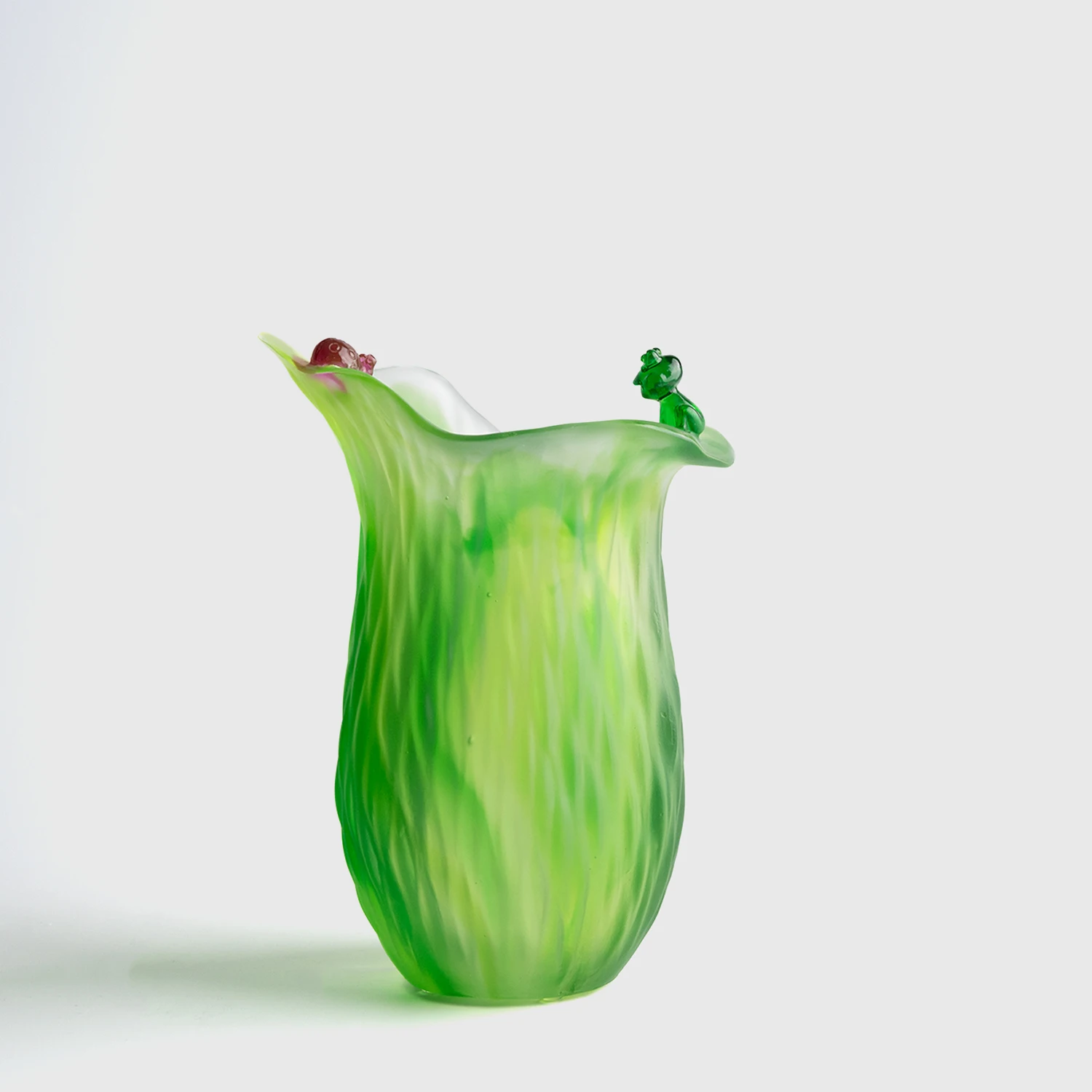 %W# New Design Liuli Vase Exquisite Crystal Decoration for Home Decor Party & Flower Arrangements