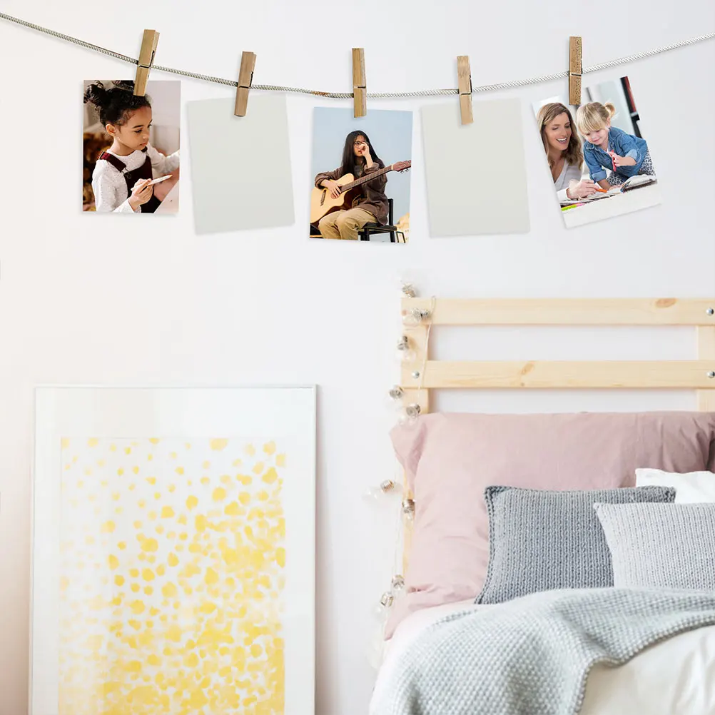 

12 Pcs Sublimation Sign Photo Frame Blank Signs White Blanks Framed Plates Poster Frames