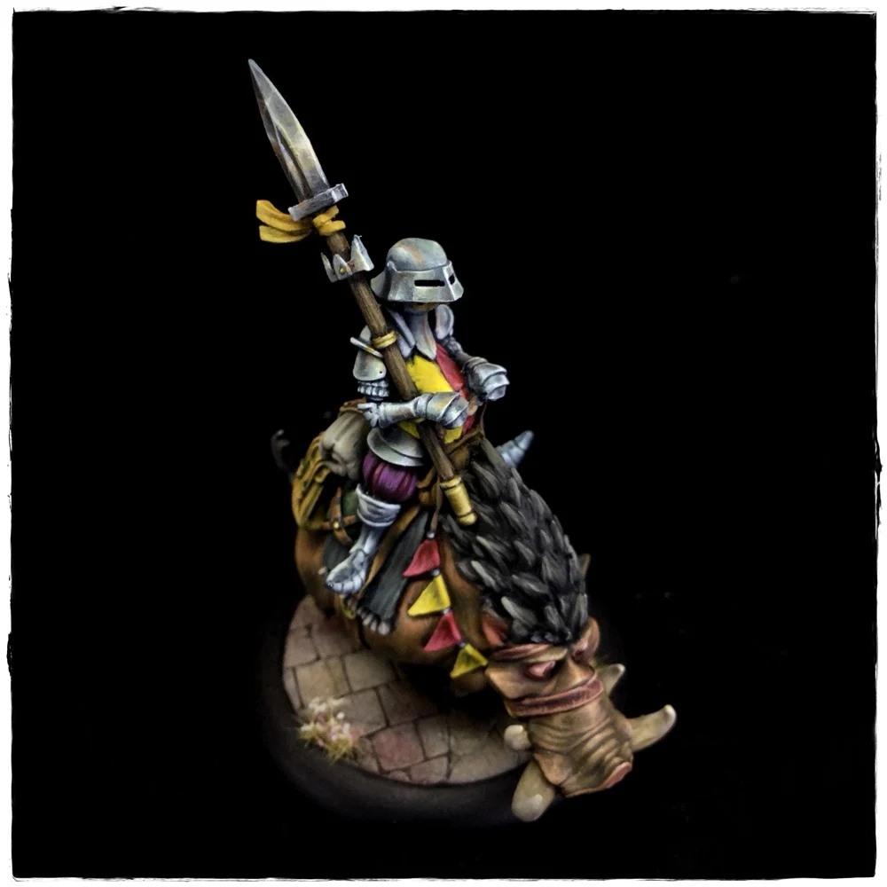 Resin Model Kit 28449 MoonStone Sir Hogswash Collectible Unassembled Sculpture for Hobbyists
