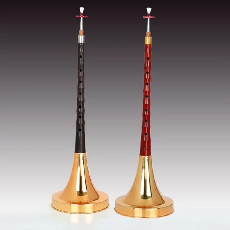 Handmade Wooden Suona Folk Traditional Chinese Suona Horn Adult Beginner Performance Suonas Professional Musical Instruments