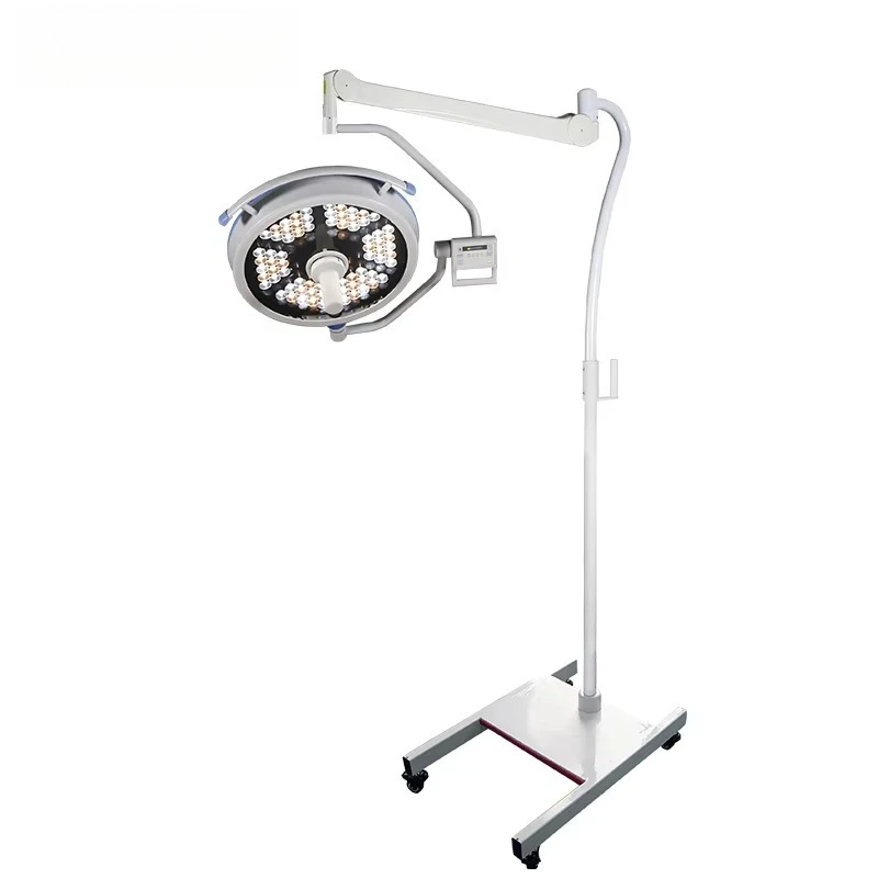 Portable Mobile Operating Lamp 500S with LED Lights Electric Power Source Optional Battery for Surgery