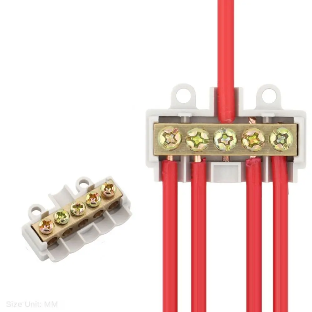 Connector Electrical Cable Junction Box Block T-type Wiring Terminal High Power Branch Terminal Quick Wire Connector Terminal
