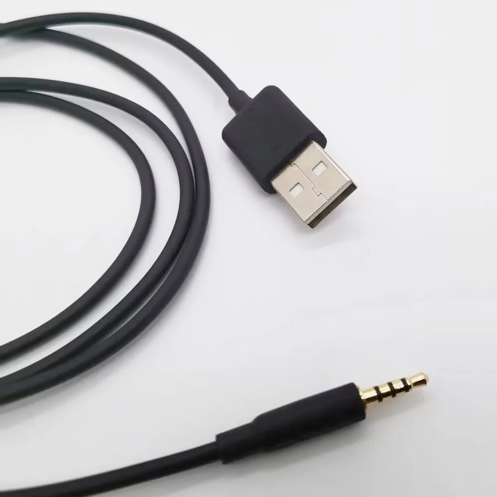 1.2M USB to 2.5mm Charging Power Supply Cable Cord Line for AKG K490NC K495NC N60NC Harman Kardon BT Headphone Charger Cord Wire