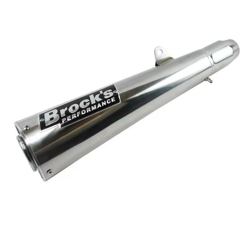 

Надеваемый выхлопной мотоциклетный глушитель Escape Moto Motorcross Bicycle Pitbike Racing BROCKS для Z750 ZX10R R6 R3 S1000RR Z1000 Z900