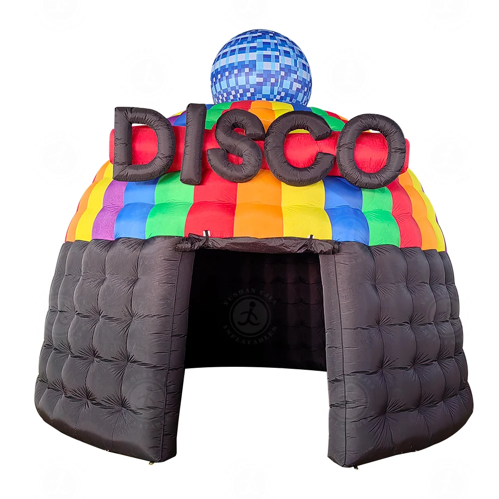 Colorful Inflatable Disco Bouncer Jumping House Dome Perfect for Making Every Party an Unforgettable Experience