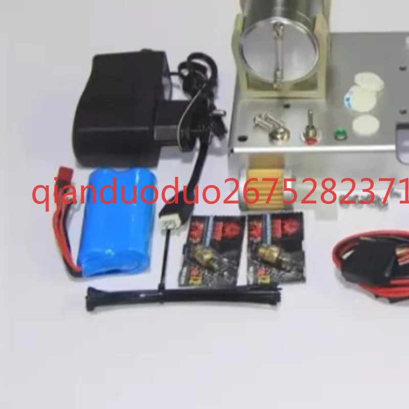 Suitable for assembling metal toys   engine Tuoyang double cylinder L200 micro  engine AC spare parts